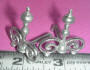 472 Victorian Andirons s