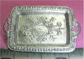513 Victorian Ornate Silver Tray