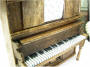 Piano Keyboard with raised keys