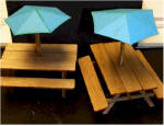 Two QS Picnic tables