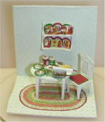 Robin Betterly's Christmas Cookies Table, Chair & shelf