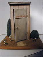 Jim's Outhouse by Grace