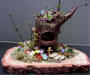 Scale Fairy Tree Stump-House by Grace