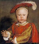 Edward V1 by Hans Holbein son of Henry V111 