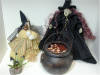 smaller witch came from Scotland and the beauty in the black was made for Grace by Nancy Faye Roach. 