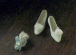 Garter & Wedding Shoes by Grace