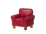 T2016 Red Leather Chair