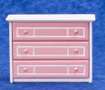 T5347 Pink & White Dresser