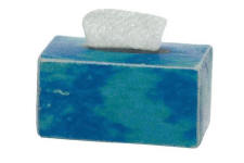 TIN1035 Blue tissue box