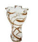 HB064 Chocolate Swirl Vase 