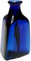 HB357 Cobalt Triangle Medicine Bottle