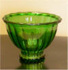 HB024 Green Crystal Glass Bowl