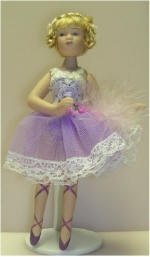 Porcelain Ballerina Doll 