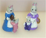 Mama Rabbits with Children
