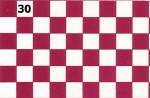 Cardinal Red & White Tile Floor HS