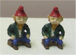 Hand Painted Sitting Gnomes