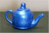 China Teapot - Blue