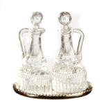 CB078 Oil & Vinegar Cruets (3 pc)