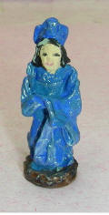 Oriental Lady in Blue