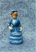 Victorian Lady in Blue
