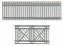 3585 Decorative Iron Railing set