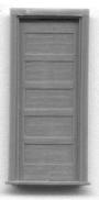 4003 5 Panel Door & Frame