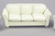 T6632 Cream Leather Sofa