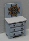 QS132 Ships Wheel Dresser