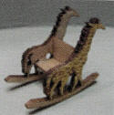 QSTH118 Giraffe End Rocking Chair