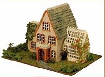 1/144 scale Dutch Colonial House kit 