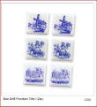 1.791/4 Blue Delft Tiles