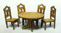 Round Dining Table & Chairs