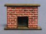 Brick Fireplace