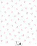 IB 1428 Emma Toss - Pink on White