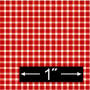 BP HGG102 GINGHAM, RED