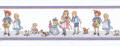 JMS41B Children on White Cream Border